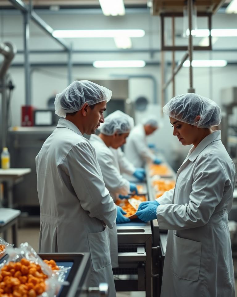 Equipo de Alimentación durante su jornada